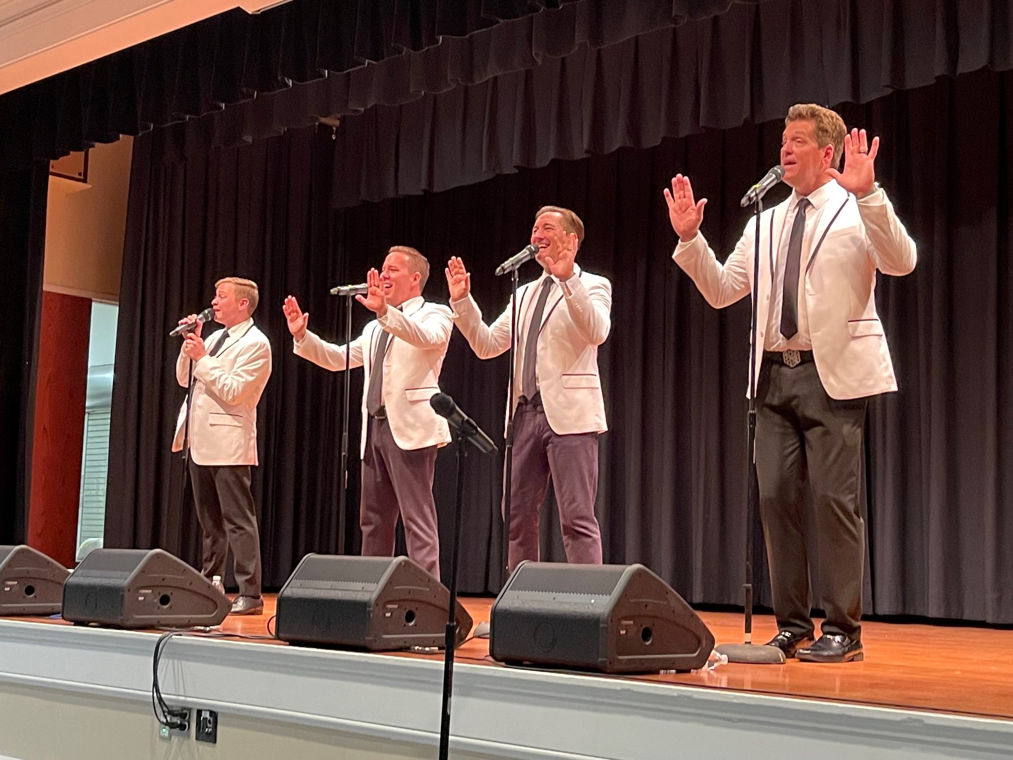 Westminster Oaks Residents Enjoy Performance By The Atlantic City Boys